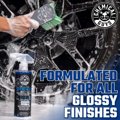 Chemical Guys Signature Series Wheel Cleaner 32 oz Natural Citrus-Based Wheel & Tire Cleaner, Safe for Painted, Powder-Coated & Polished Finishes, Removes Brake Dust & Grime - Image 4