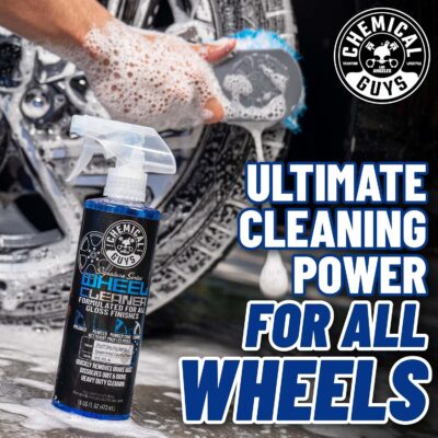 Chemical Guys Signature Series Wheel Cleaner 32 oz Natural Citrus-Based Wheel & Tire Cleaner, Safe for Painted, Powder-Coated & Polished Finishes, Removes Brake Dust & Grime - Image 7
