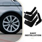 BETOOKY Car Mudflaps Splash Guards Set 4pcs Soft Rubber Mud Flaps for 2021 Golf Vehicle Sediment Protection Front and Rear Mudguards - Image 3