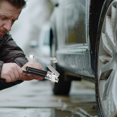 Digital Tire Pressure Gauge Inflator High Pressure Air Compressor Tire Gauge Monitoring and Maintenance Tool - Image 6