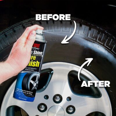 Stoner Car Care 91094-6PK More Shine Tire Finish – Tire Shine Spray Restores Deep Matte Black Finish with Long-Lasting Rain-Resistant Protection, Dry-to-Touch – 12 oz (Pack of 6) - Image 6