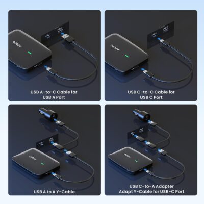 Wireless CarPlay Adapter, Magic AI Box with Dual-WiFi Stability, Wireless CarPlay Box Compatible with Wired Factory CarPlay & Android Auto, Support for YouTube/Netflix(Glossy Black) - Image 7