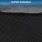 Car Rubber Floor Mat Custom Fit for Toyota Corolla Sedan 2020-2026 Automatic Transmission Full Black Auto Liner Mats All Weather Heavy Duty Odorless No im Hatchback Model - Image 3