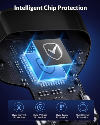 [4 in 1] USB C Car Charger, 4-Port 90W Super Fast Charging Cigarette Lighter USB Charger Multiport Car Phone Adapter Accessories for iPhone 17 16 15 14 13 12 Pro Max, iPad, Galaxy S26 S25 S24, Android - Image 6