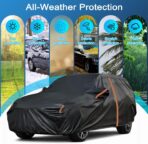 Car Cover for Lexus TX 350 550h 550h+ 2023 2024 2025 (TX350 TX550h TX550h+), SUV Full Car Cover Waterproof All Weather for Automobiles, Outdoor Sun Rain UV Snow Dust Protection Custom Fit - Image 7