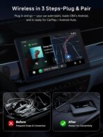 Magic AI Box, Wireless CarPlay/Android Auto Adapter, Car Video Box Supports for Netflix/YouTube/TikTok/TF Card, DriveChat AI Smart Box with GPS/Dual Bluetooth - Image 2