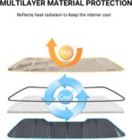 Windshield Sun Shade for Jeep Grand Cherokee 2014-2021, Grand Cherokee WK 2022 Front Window Sunshade - AstraGuard - Image 5