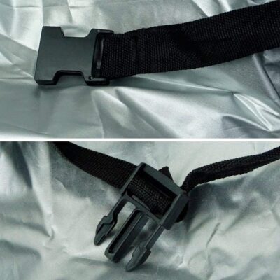 Titan Lightweight Poly 210T Car Cover for Hatchbacks 165-181". Waterproof, UV Protection, Scratch Resistant, Driver-Side Zippered Opening. Fits Prius, Focus, Civic and More. - Image 6