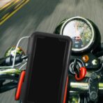 VILLCASE Waterproof Motorcycle Bike Phone Holder with Handlebar Stem Mount for 6.8in Smartphones, Anti-Theft Rainproof Cell Phone Clip Compatible with Electric Scooters and Bicycles - Image 5