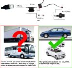 El Wire Blue Interior Car LED Strip Lights, 2M Neon Wire USB 5V with Fuse Protection for Automotive Interior Decoration, with 6mm Sewing Edge - Image 5