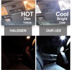 nsautolighting 13pcs LED Interior Lights Bulb Kit for Chevy Corvette C6 2005 2006 2007 2008 2009 2010 2011 2012 2013 Super Bright 6000K White Interior LED Light Bulbs Package + Install Tool - Image 4
