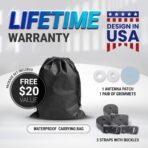 iCarCover 30-Layer Premium Truck Car Cover Waterproof All Weather | Rain Snow UV Sun Protection Full Car Covers | F-150 250, C/K 3500, Silverado, Ram, Tundra, Sierra, Titan, Size T70 (See Size Chart) - Image 5