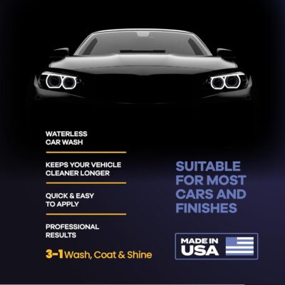 Premium Ceramic Coating for Cars with UV Protection (16 oz) – Extremely Hydrophobic & Slick Car Wax Spray, Long-Lasting, Quick & Easy Application, Maximum Gloss & Shine. - Image 6