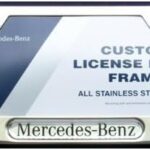 Mercedes-Benz Logo Frame Polished Stainless Steel