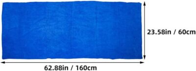 SECFOU Extra Large Absorbent Car Towel 160x60cm Thick Microfiber Car Drying Towel and Cleaning 400g Heavy-Duty - Image 6