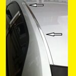 Automotive Authority LLC Chrome Roof Trim Molding Kit for 2005-2010 Chrysler 300 300C - 2006 2007 2008 2009 05 06 07 08 09 10