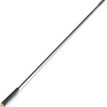 Universal Car Replacement Antenna Mast 16 Inch Waterproof Flexible Rubber Car Roof Antenna Vehicle AM FM Radio Antennas for Cars Trucks SUVs - Internal Copper Coil for Enhanced Reception