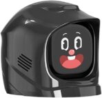 Hanll AI Car Robot Dashboard Emotional Expression Dash Companion with 60+ Cute Animated Expressions, Magnetic Mount Easy Installation, Personalized Interior Style Center Console Decoration(Black)