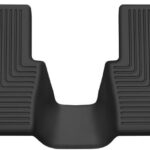Husky Liners X-act Contour Floor Mats | Fits 2019-2026 Mazda 3 (Hatchback & Sedan) Front Wheel Drive ONLY | 2nd Row, 1-pc Black - 51971