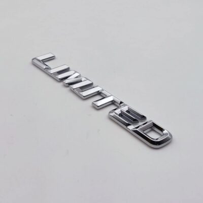 Chrome Metal Limited Edition Luxury Sport Car Emblem Badge Trunk Decal Sticker (1PC) - Image 4