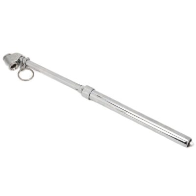 Heavy Duty Zinc Alloy Dual Head Tire Pressure Gauge Portable Pencil Style Semi Truck Tools for Large Vehicle Bus Car SUV Tire Pressure Monitoring and Routine Maintenance - Image 9