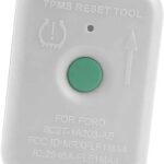 Car TPMS Programming Tool, Portable Compact Tire Pressure Monitor Sensor, TPMS Reset Tool 8C2T-1A203-AB, Compatible with Ford Lincoln Mercury Mazda Series Vehicles 2005-2024 (White)