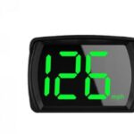 Shkalacar Car HUD Headup Display KM/H MPH GPS Digital Speedometer with LED Large Font Display for Car Truck SUV Motorcycle