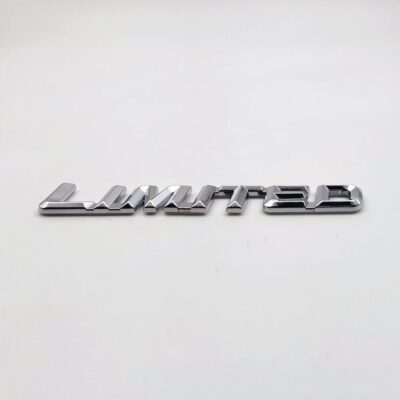 Chrome Metal Limited Edition Luxury Sport Car Emblem Badge Trunk Decal Sticker (1PC) - Image 5