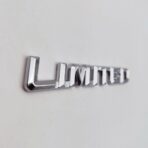 Chrome Metal Limited Edition Luxury Sport Car Emblem Badge Trunk Decal Sticker (1PC) - Image 3