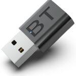 Mini 2-in-1 USB Bluetooth Receiver,5.4 Wireless Audio Adapter 3.5mm Car Kit Music Receiver for Home/Car Stereo Sound System, Bluetooth Adapter(Aux in) with 3.5mm Cable