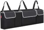 Luckybay Car Trunk Organizer, Hanging Seat Back Storage Organizer with Large Pockets, Space-saving Backseat Car Organizer