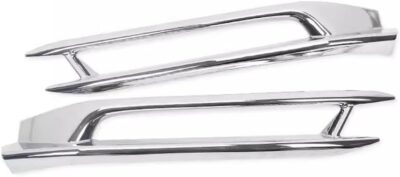 Car Accessories Fit for Honda Accord 10th Gen 2018-2020 ABS Exterior Front Fog Light Frame Cover Trim (Chrome) 2PCS Set - Image 6