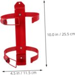 TEHAUX 2-Pack Heavy Duty Fire Extinguisher Mount Bracket for Home, Car, RV, Truck, & Off-Road Vehicles - Secure Wall/Vehicle Holder - Image 2
