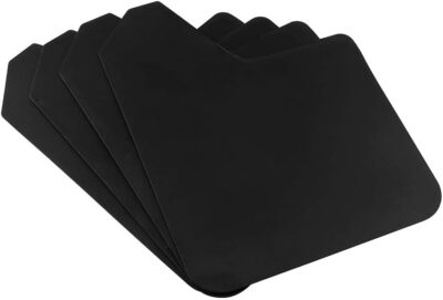 Universal Basic Mud Flaps Set Black Car Mudguard Splash Guards with Accessories for Trucks Cars SUVs Vans - Image 5