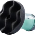 ExoForma Flow Tire Shine Applicator | Reusable Car & Truck Tire Dressing Applicator for No-Drip, Streak-Free Shine | Works with All Tire Shine & Gels | Professional Car Detailing Tool