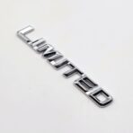 Chrome Metal Limited Edition Luxury Sport Car Emblem Badge Trunk Decal Sticker (1PC) - Image 2
