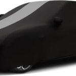 WinPower Indoor Sports Car Cover 181-192 Inch Soft Stretch Elastic Dustproof Scratchproof Protection Full Car Cover for Underground Garage Car Show