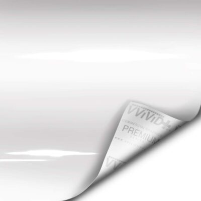 VViViD+ Ultra Gloss Premium Vinyl Car Wrap Film (1ft x 5ft, Gloss White) - Image 8