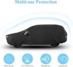 SUV Car Cover for Toyota RAV4, Custom Fit Waterproof All Weather Full Exterior Cover Rain Snow UV Protection Cover with Door Zipper - Image 2