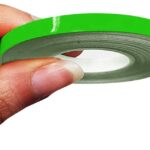 4R Quattroerre.it 10472 Trim Stripes Adhesive Strips for Cars, Kawa Green, 5 mm x 10 mt