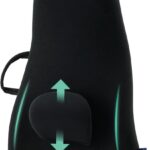 ObusForme Highback Backrest Support - Extra Tall Padded Seat Cushion and Lumbar Support Pillow, Portable Posture Support with Soft and Durable Foam