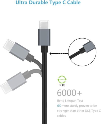 Fast USB Car Charger for Samsung Galaxy A56/A55/A54/A53/A50/A17/A16/A15/A14/S26/S25/S24/S23/S22/S21 Plus/Ultra/Note 20/A21/A31/A51 Quick Charge 3.0 Dual USB Rapid Car Charger with Type C Cable 3.3ft - Image 6