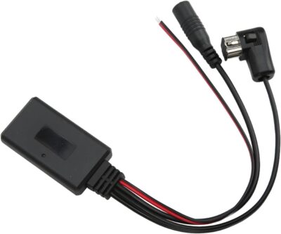 Tbest IP Bus Bluetooth Aux with Mic,IP-Bus Bluetooth,Car Music Adapter,Bluetooth 5.0 Stereo Music Player AUX Adapter Cable with Microphone Replacement for Pioneer Radio IP-Bus - Image 3