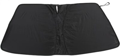 Front Windshield Sun Shade Compatible with Fiat 500 2010-2024 Car Windshield Sun Shade Foldable Sun Shield UV Protection Auto Accessories (Front Windshield Memory Steel Wire) - Image 8