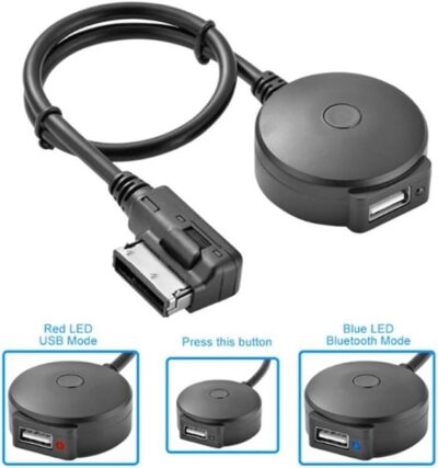 Bluetooth USB Audio Adapter for Mercedes Benz, Wireless AMI Music Interface Adapter Cable - Image 3