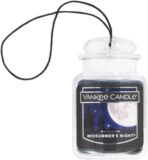 Yankee Candle Car Air Fresheners, Hanging Car Jar Ultimate, Neutralizes Odors Up To 30 Days, Midsummer's Night, 0.96 OZ (Pack of 4) - Image 2