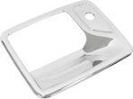 NewYall Chrome Exterior Door Handle Covers with Passenger Keyhole Set for Ford F-250 F-350 F-450 Super Duty Crew Cab 1999-2016 Excursion 2000-2005 Outer Front Rear Left Driver Right Passenger Side - Image 3