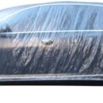 Etopars Clear Plastic Disposable Universal Elastic Band Car Covers Rain Dust Garage Cover Waterproof Temporary Auto 12ft X 22ft