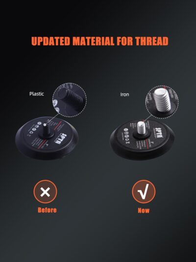 SPTA Cordless Mini Car Polisher, 12V Micro Cordless Scratches Killer Car Polisher RO/DA Mini Car Polisher for polishing, Sanding and Cleaning - Image 5