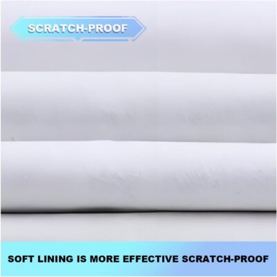 Half Car Cover for SUV, Waterproof & Dustproof & Snowproof Automotive Windshield Covers, All-Weather Auto Sun Protection with Reflective Straps, 161.4" Vehicle Sunroof Cover (SUV) - Image 3